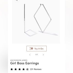 Uncommon James Girl Boss Earrings
